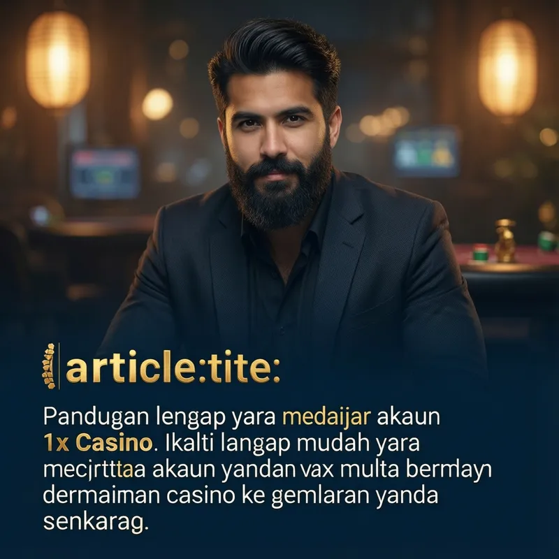 Cara Daftar 1x Casino