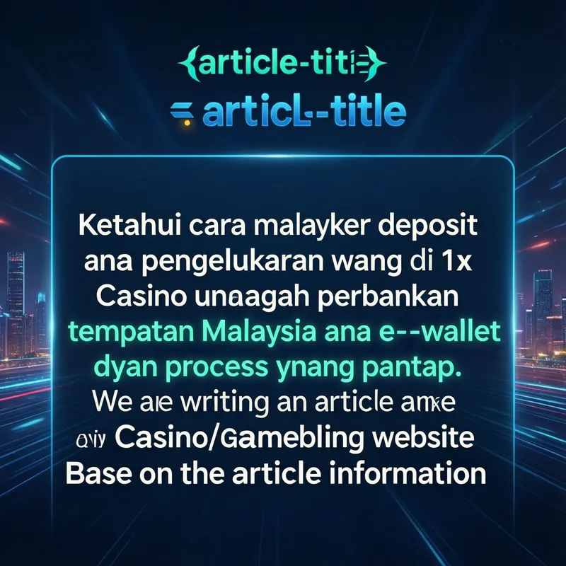 Deposit 1x Casino